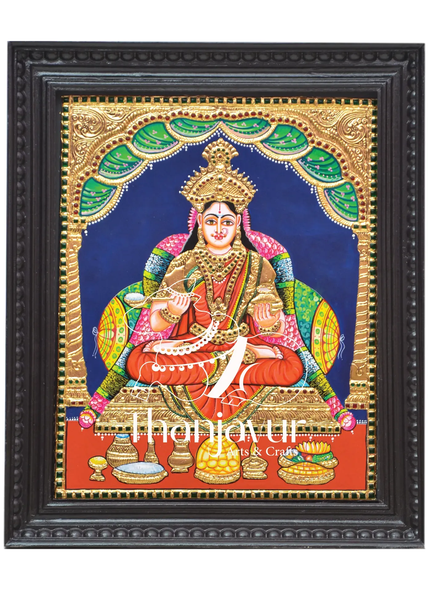 AnnaPoorani — handmade Thanjavur painting