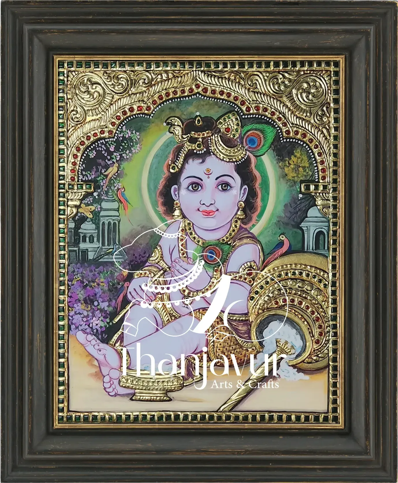 Krishna Thanjavur paintings