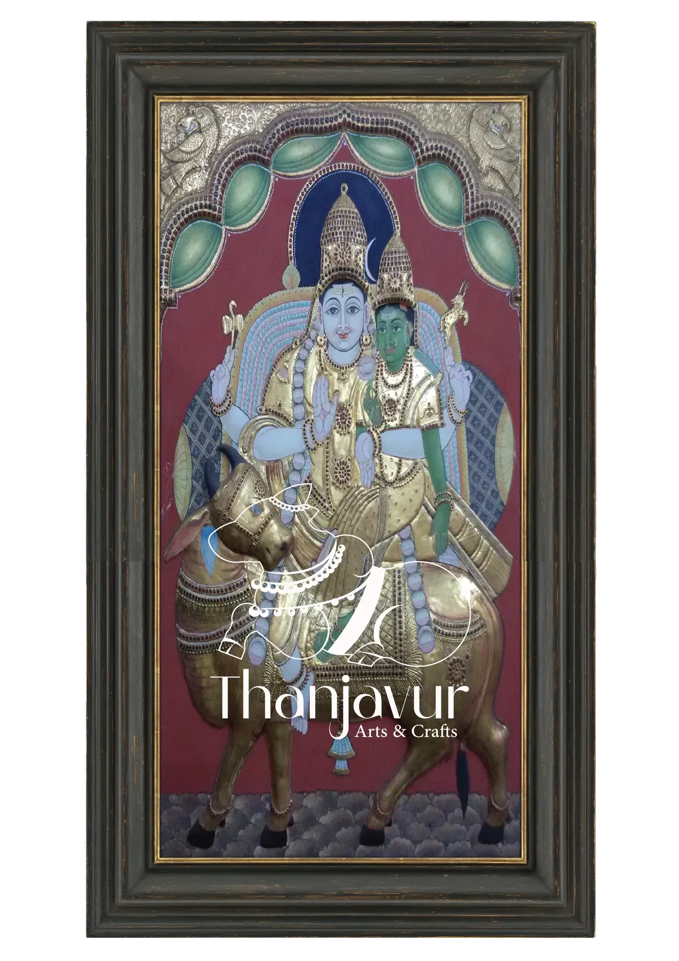 Shiva Parvati in Rishaba Vahanam view 3